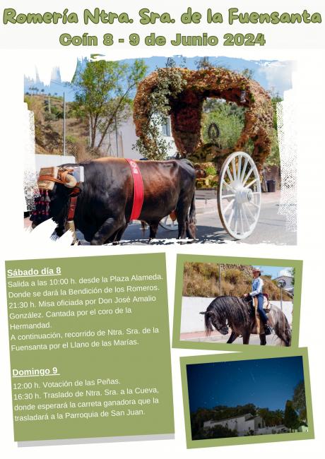 Romería en honor a Nuestra Señora de la Fuensanta 2024 Coín